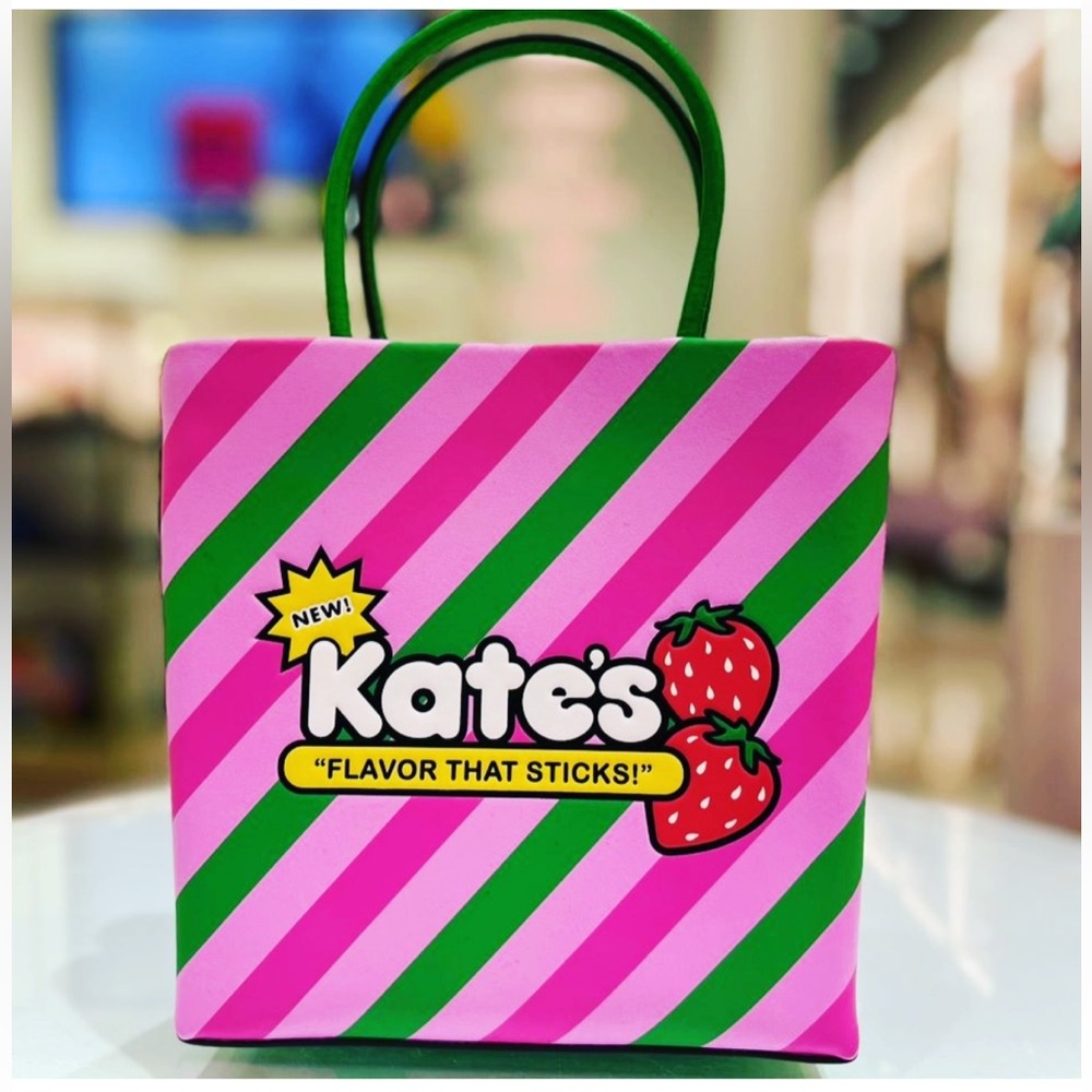 NWT Kate Spade Flavor That Sticks Gum Candy Bag Tote Purse